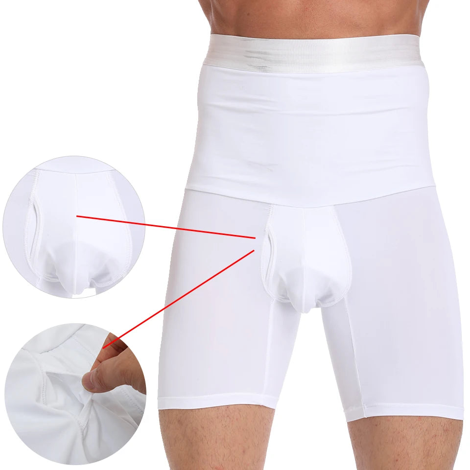 SlimFit™ | Hoge Taille Corrigerende Herenboxers