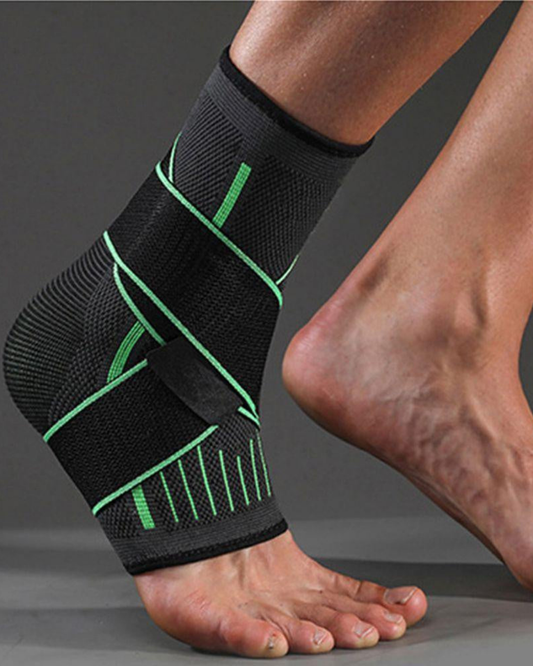 StepGuard™ | Enkelcompressiebandage – Verlichting & Ondersteuning