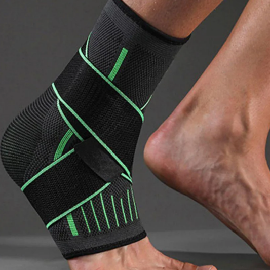 StepGuard™ | Enkelcompressiebandage – Verlichting & Ondersteuning