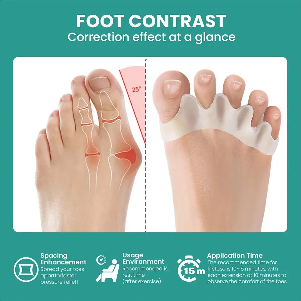 OrthoToes™ | Orthopedische teen-correctie met zachte pasvorm