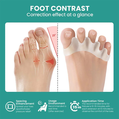 OrthoToes™ | Orthopedische teen-correctie met zachte pasvorm