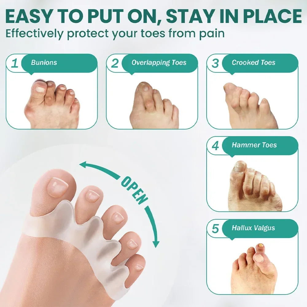 OrthoToes™ | Orthopedische teen-correctie met zachte pasvorm