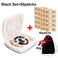 Zwart en 50 pleisters